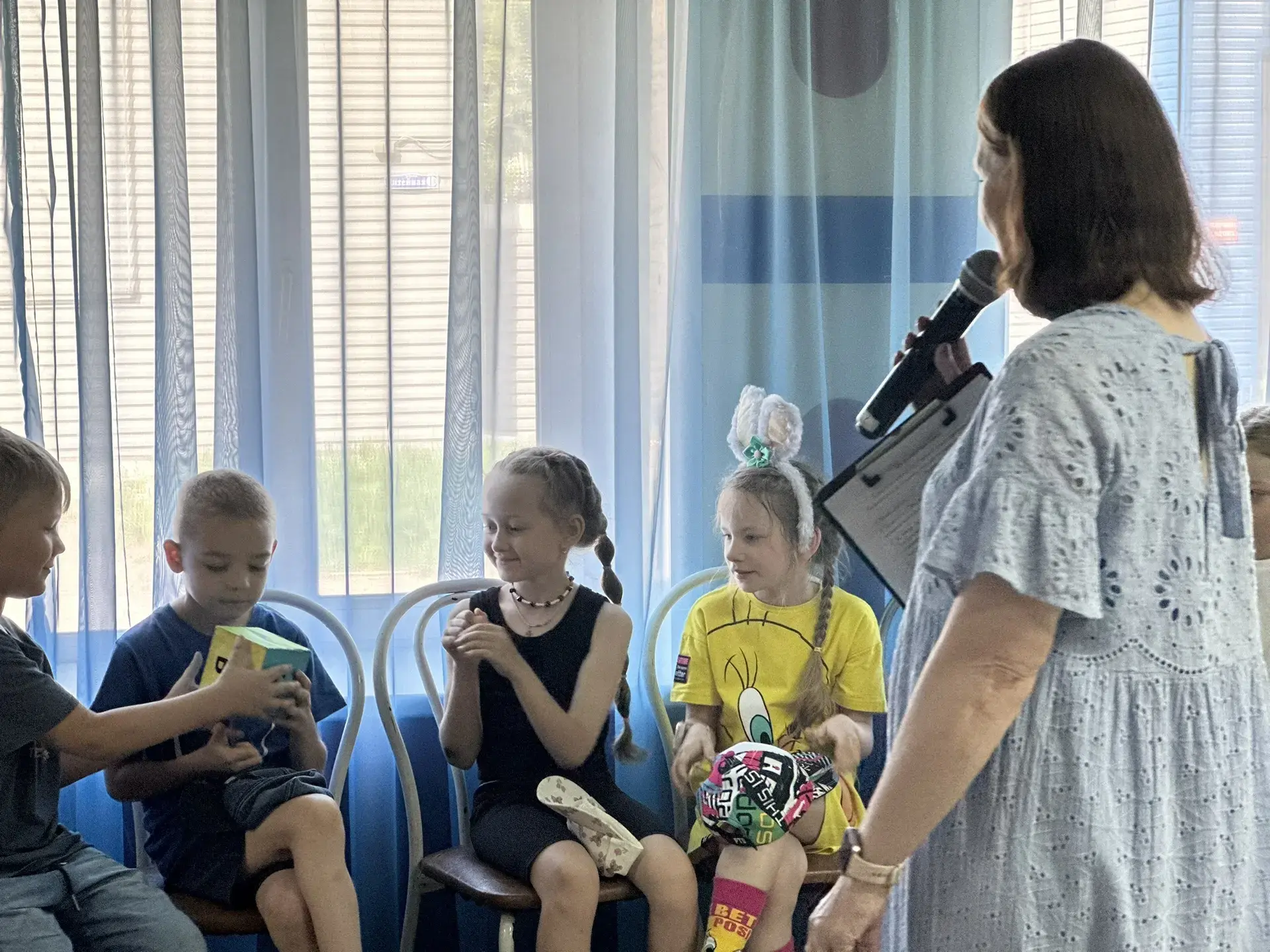 ☀️ Вчера в гости Дома культуры пришли ребята из летней площадки школы №3, и мы провели для них незаб