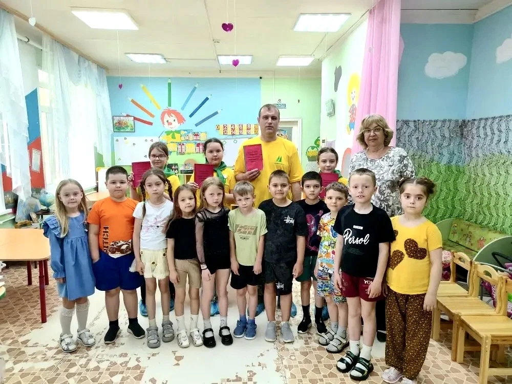🌿 Юные экологи в гостях у «Сказки»