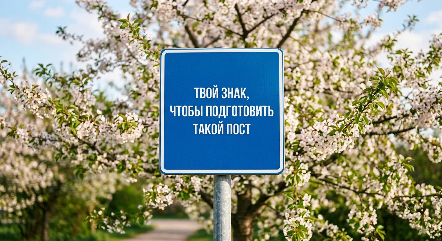 🚧 Увидев такой знак, мы бы точно прошли диспансеризацию, сдали все книги в библиотеку,...