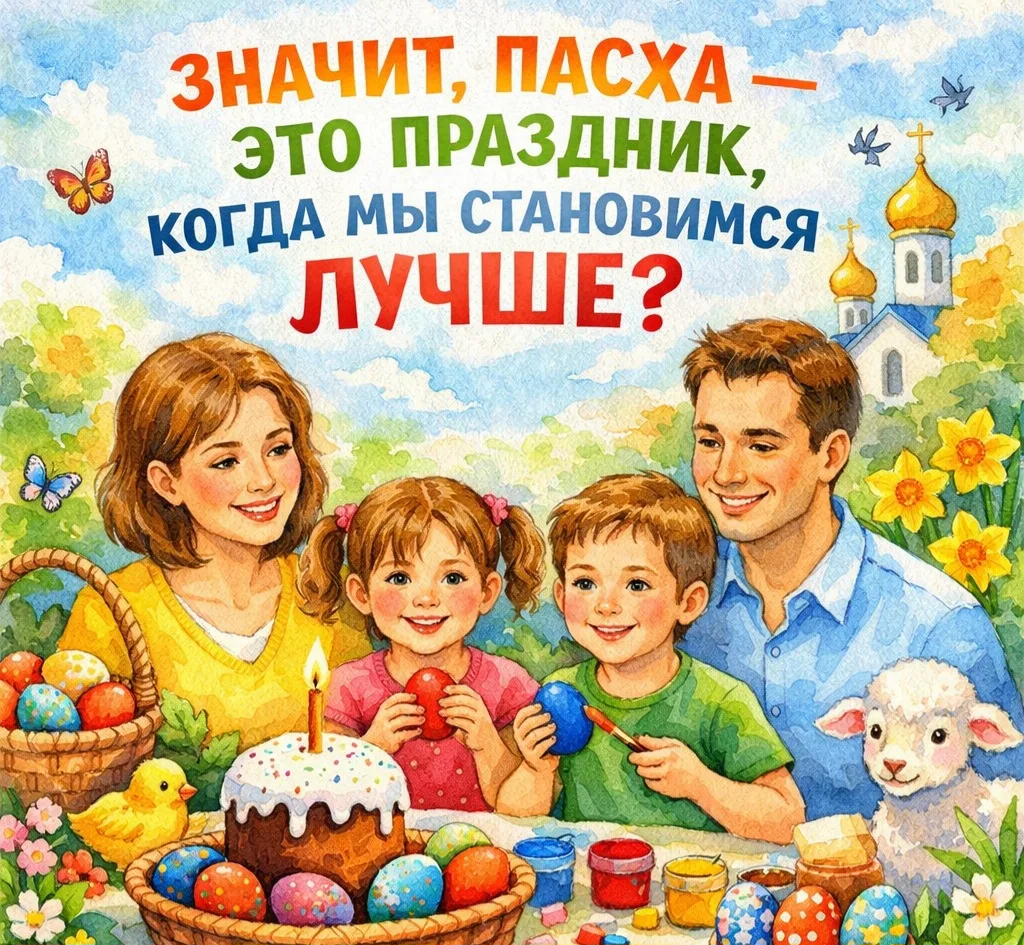 🌺 Тактично рассказываем детям о празднике Пасха