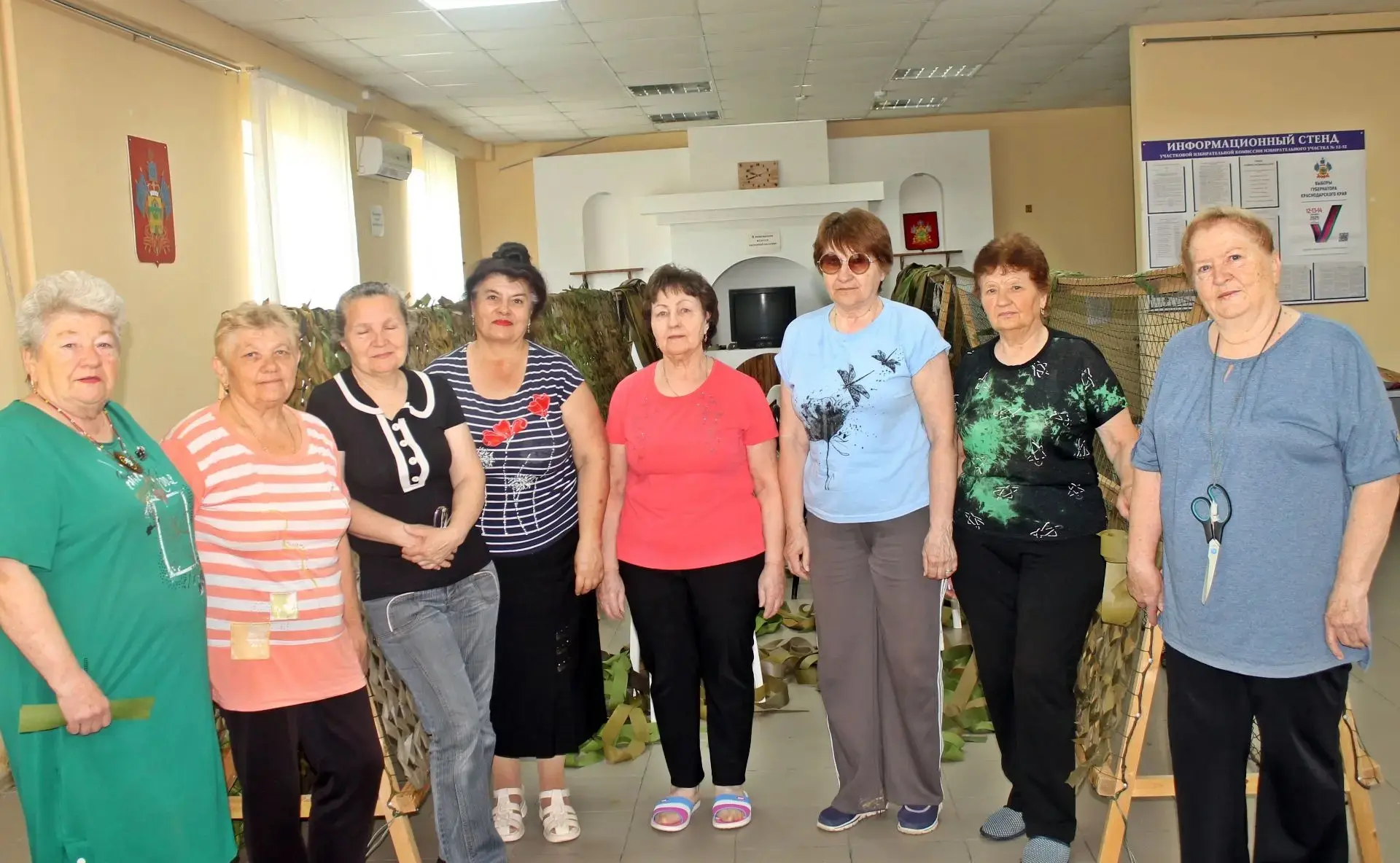 С преданностью и душевным теплом участники клубного любительского объединения «Ивушка» имени И.В. Аг
