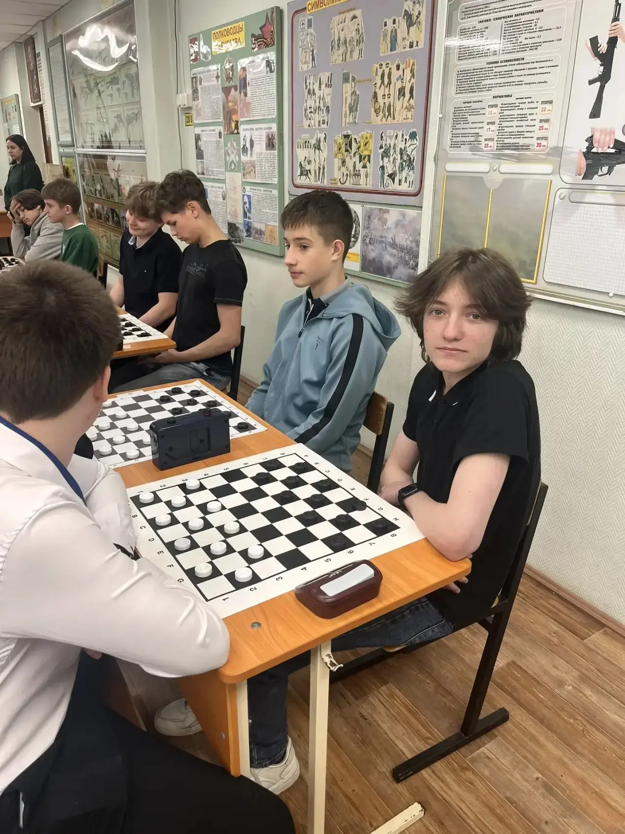 ♟️Соревнования по шашкам в рамках «Президентских спортивных игр»  25 марта в @clubcentrvzlet (ГБУ ДО
