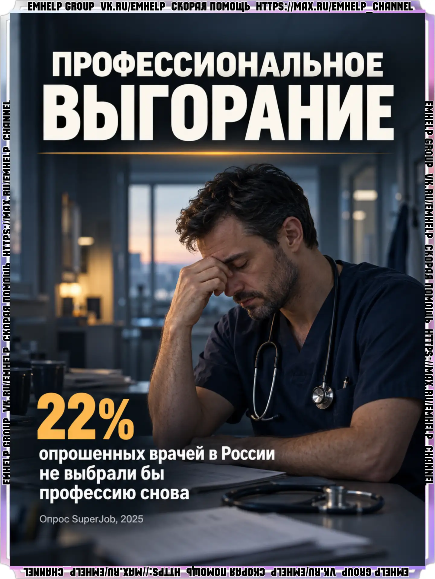 Профессиональное выгорание: