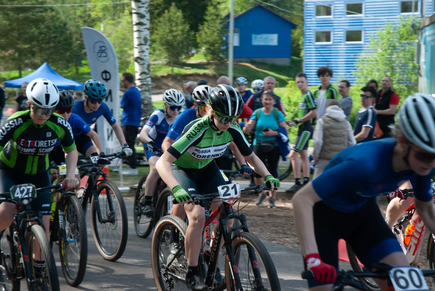 🚴‍♀Вчера в Юкках прошло Первенство Санкт-Петербурга по велосипедному спорту — маунтинб...