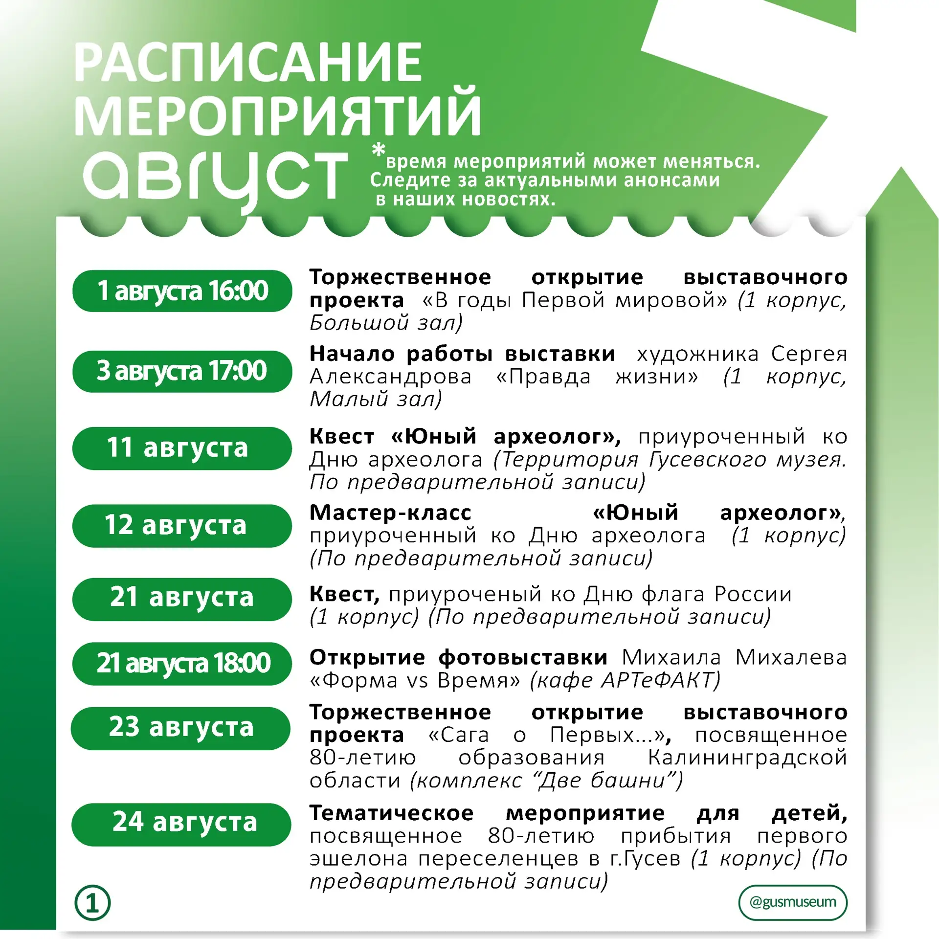 Медиа публикации