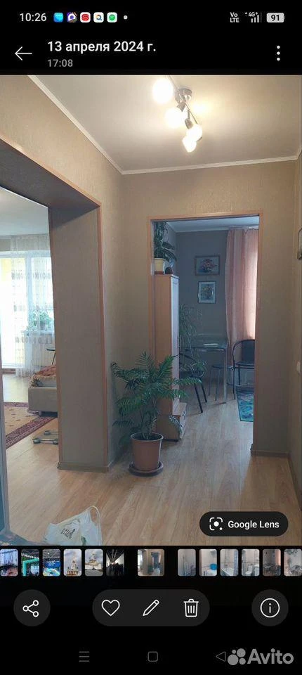 Сдам без посредников: 1-комнатная квартира, 41м²
