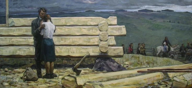 Скорбим и помним!

Ермолин Рем Николаевич
22 июня 1941 года1971. Холст, масло.
«Я видел, как уходили