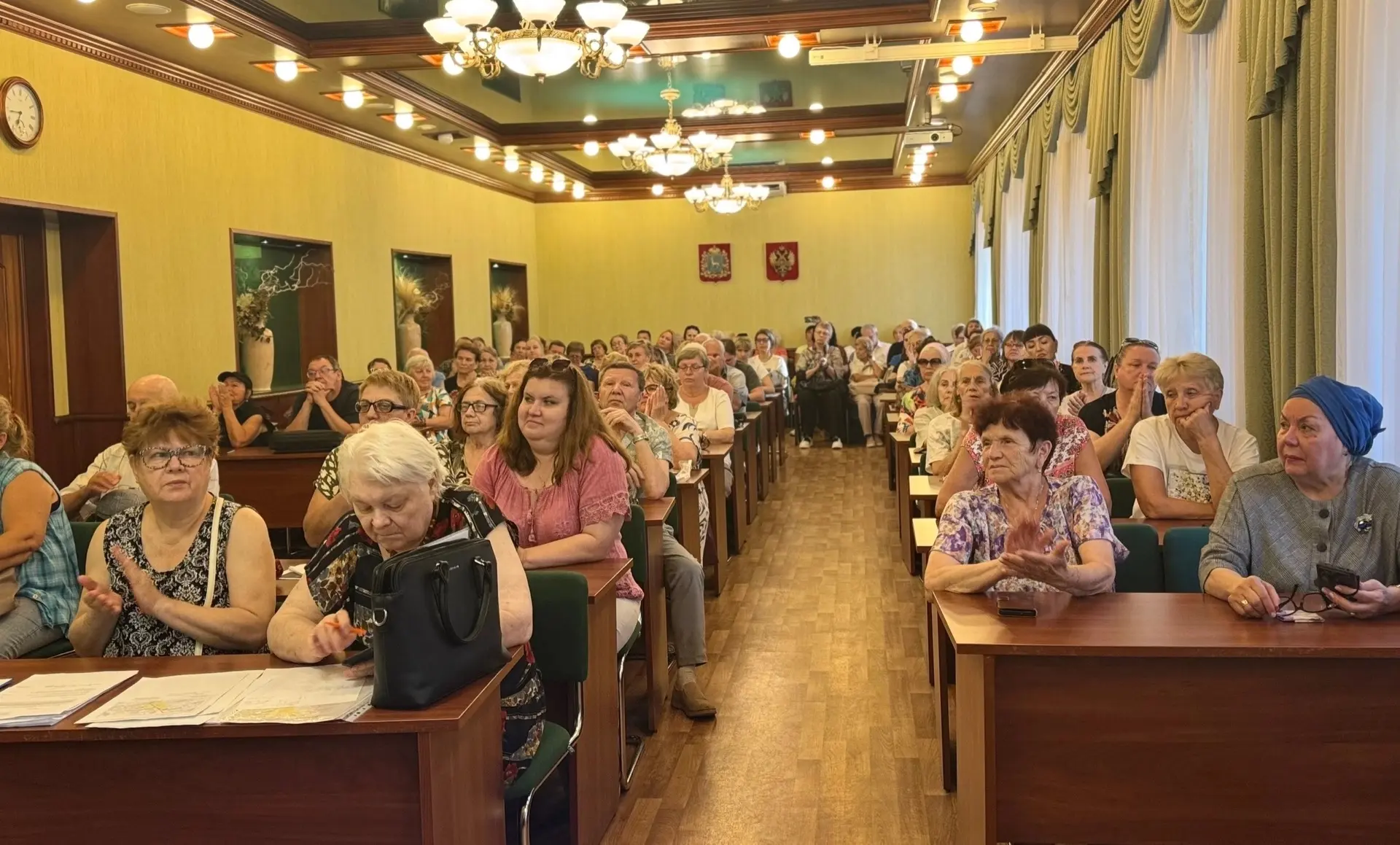 Вчера состоялся наш ежегодный отчет перед жителями с участием куратора городского округа Самара, зам