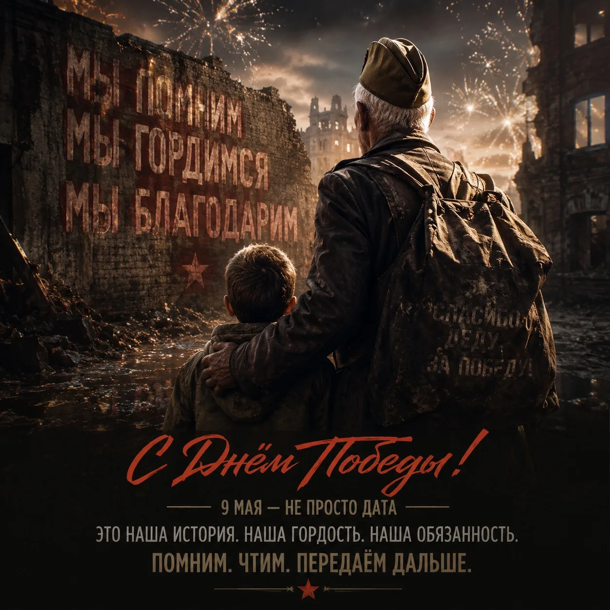 Сегодня за окнами тишина. Мы привыкли к ней. Но стоит закрыть глаза — и слышишь этот страшный, сбива