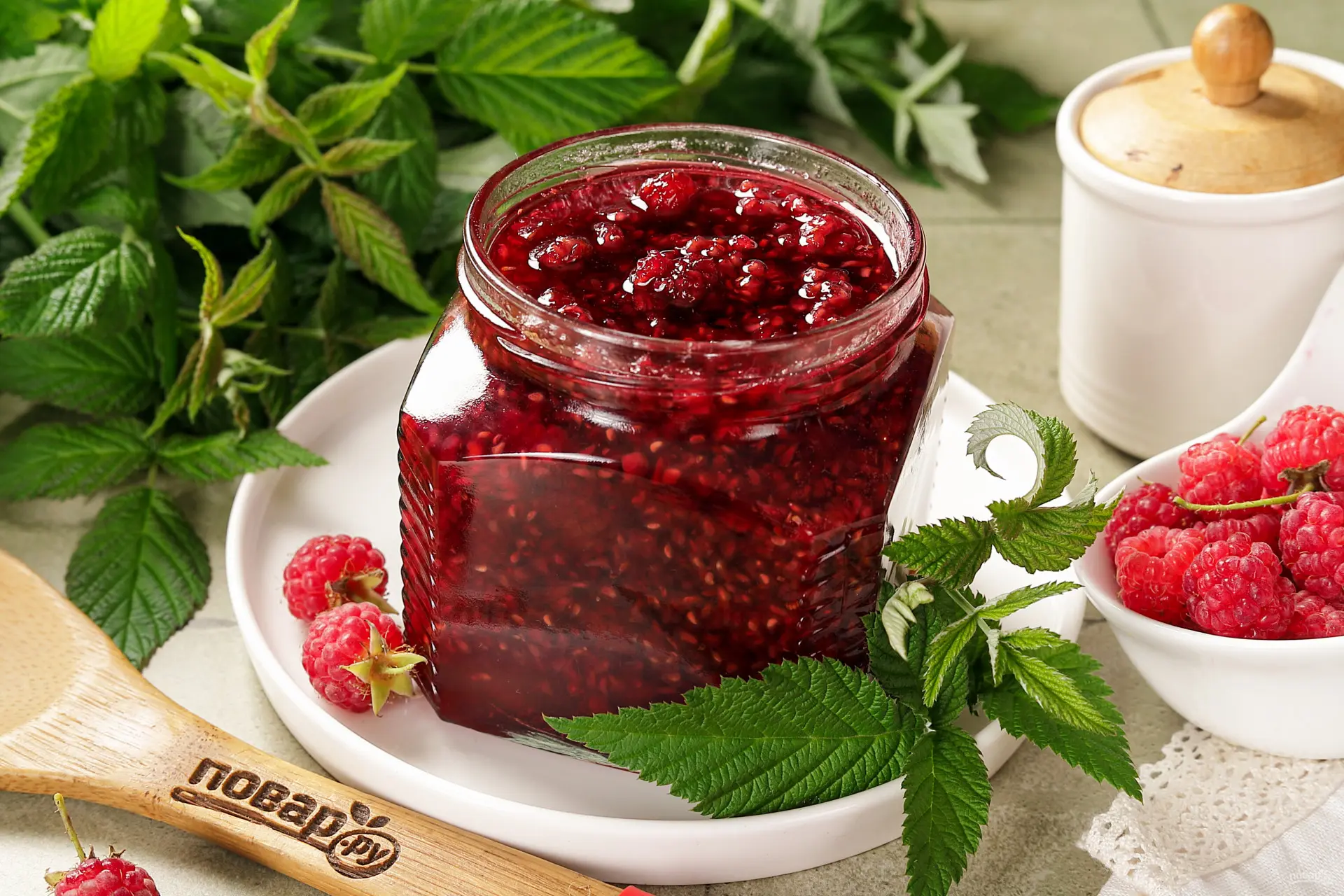🍓 Варенье-пятиминутка из малины (сохраняет все витамины!)
