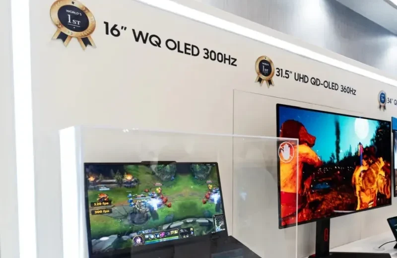 Samsung выкатила первый OLED для ноутбуков на 300 Гц.