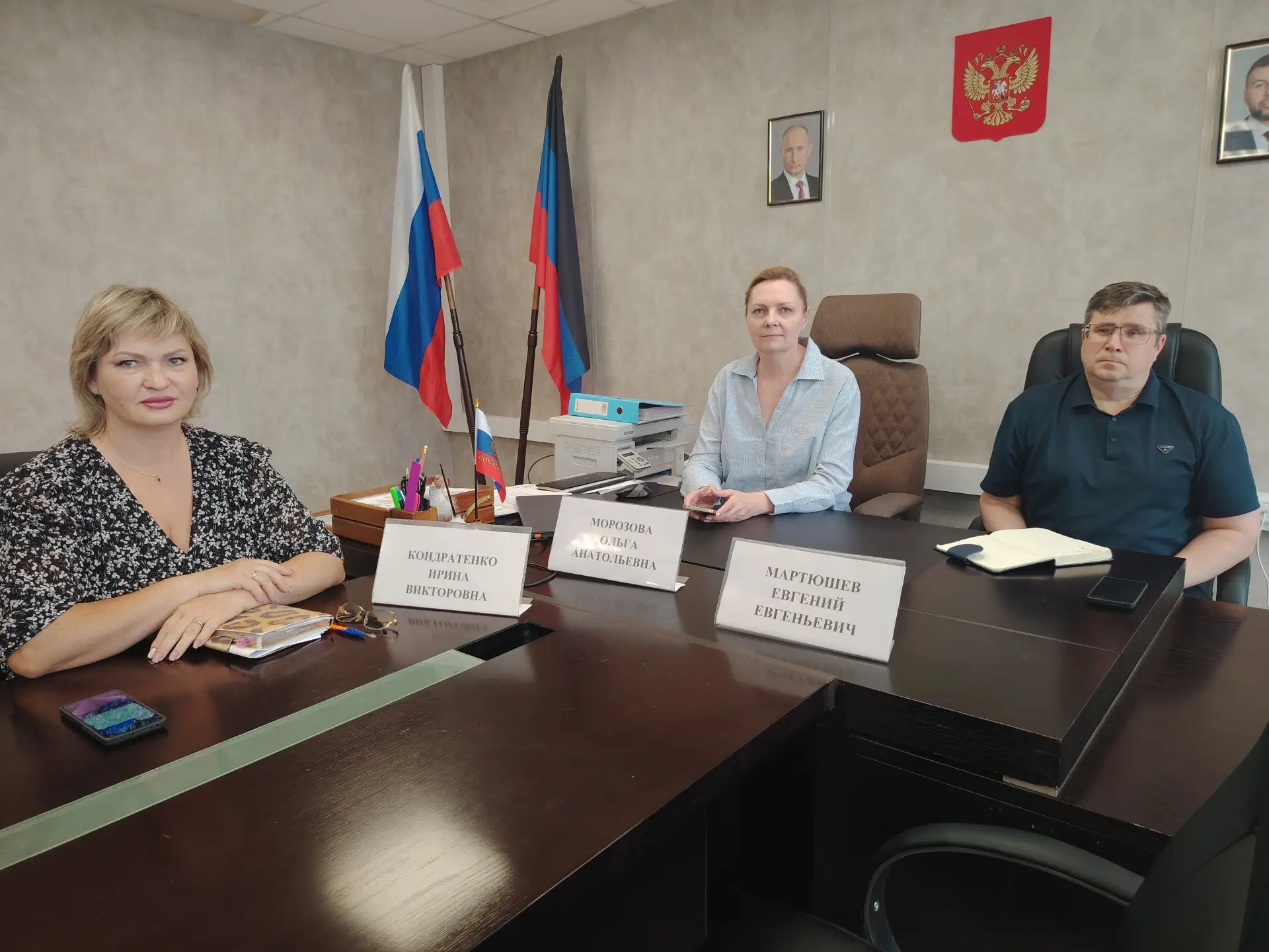 Очередной круглый стол «Zа здоровье» прошел в Жовтневом районе. Его провели заместитель...