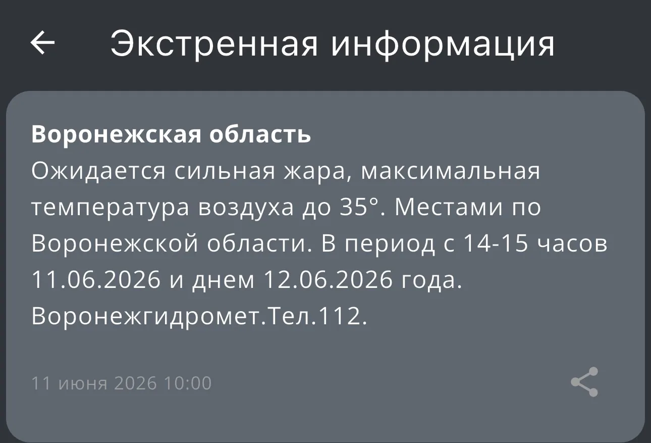 🥵 МЧС предупреждает нас о сильной жаре! Будьте внимательны! Не перегрейтесь!