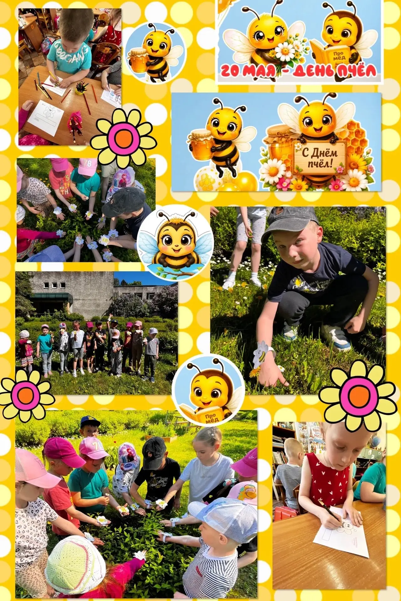 📌20 мая - день пчёл 🐝