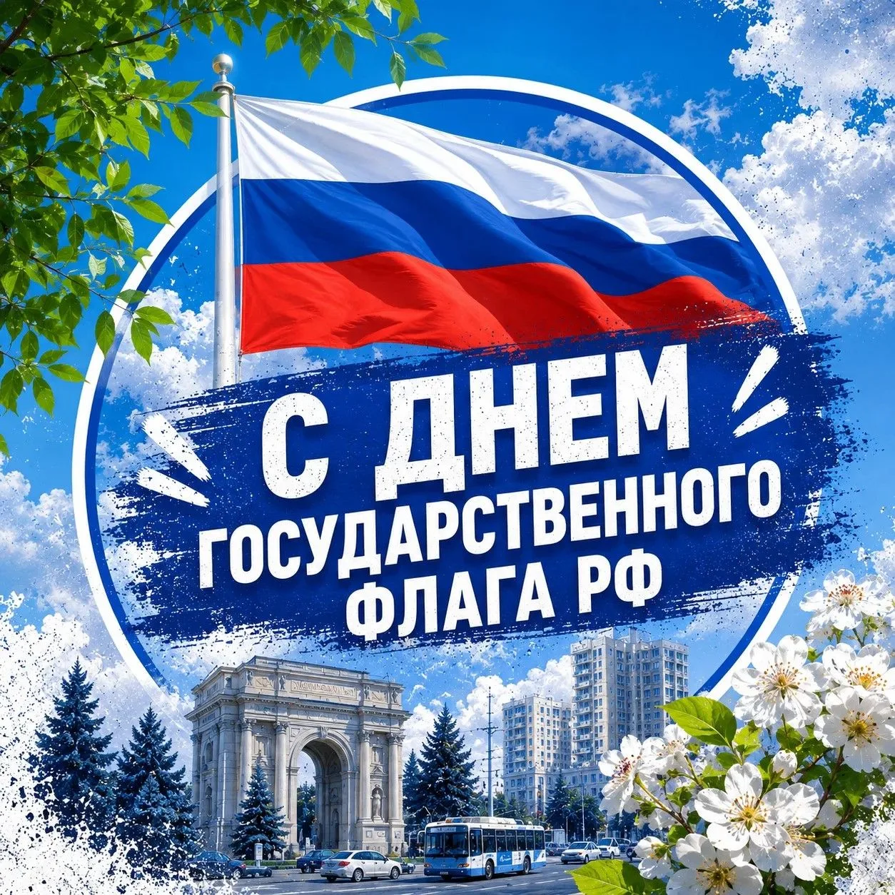 🇷🇺 22 августа — День Государственного флага России