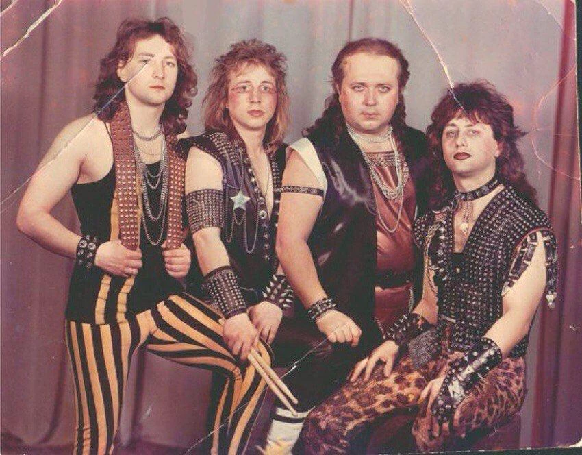 Белорусский метал–бэнд "УДАР", 1980–е