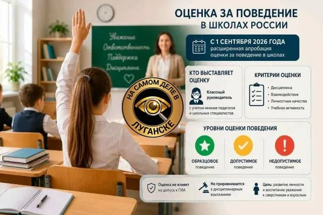 🔔Оценки за поведение. Нововведение в российских школах.