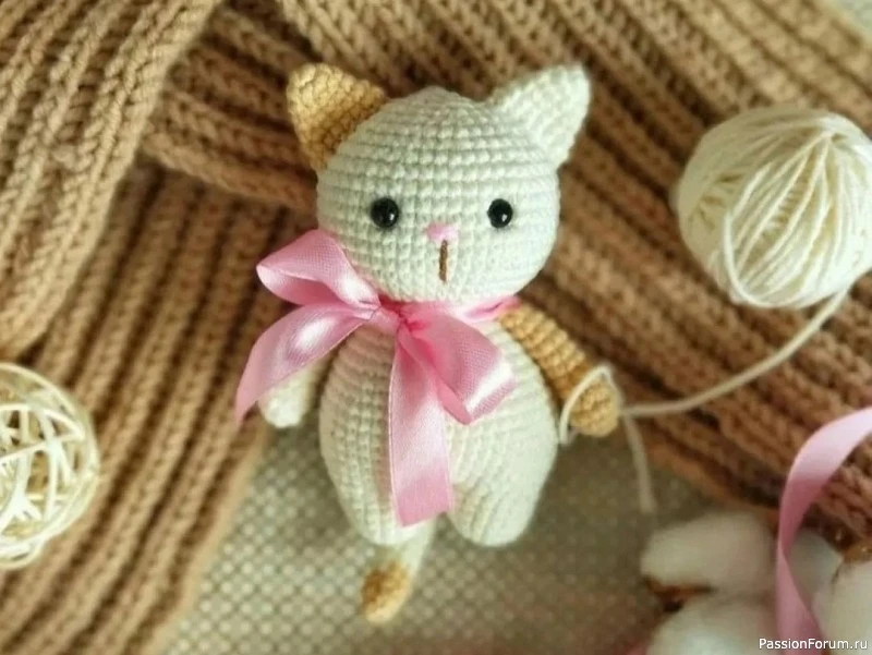 Кошечка Дуняша крючком 🐱