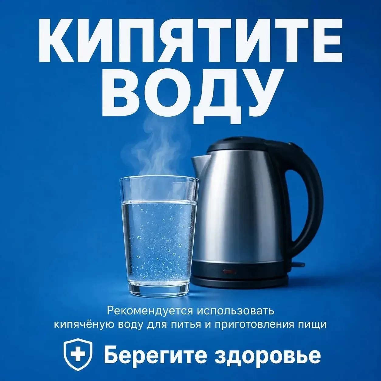 ‼️Внимание: рекомендуется кипятить воду перед употреблением