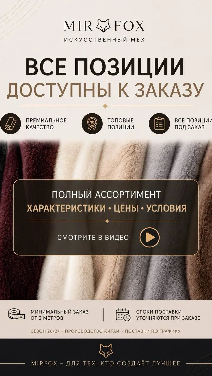 Этим постом мы закрываем розничный цикл MIR🦊FOX.