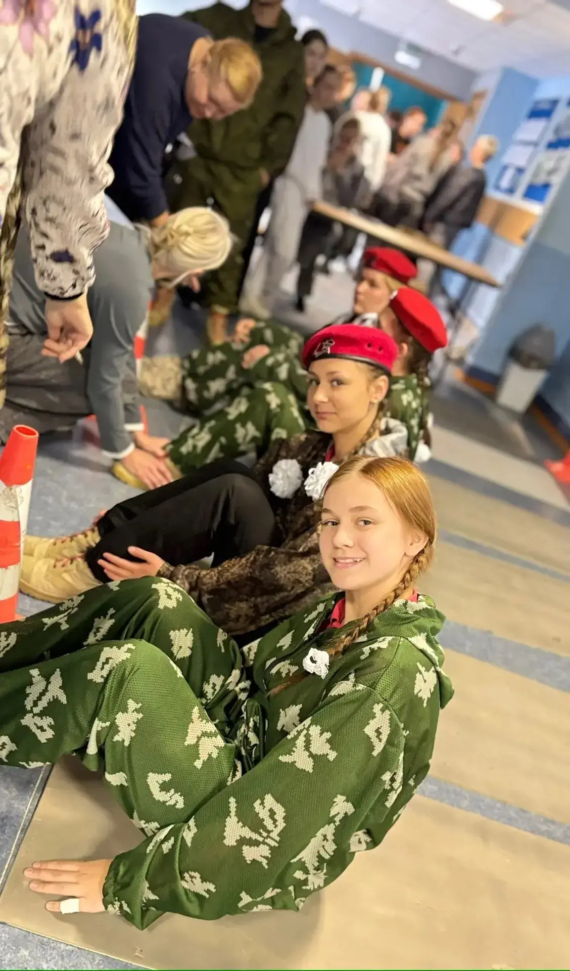 💪 «Пламя» в строю! Старшая группа билась достойно.  Старшая группа отрядов «Пламя» и «Рубеж» (МОУ СО