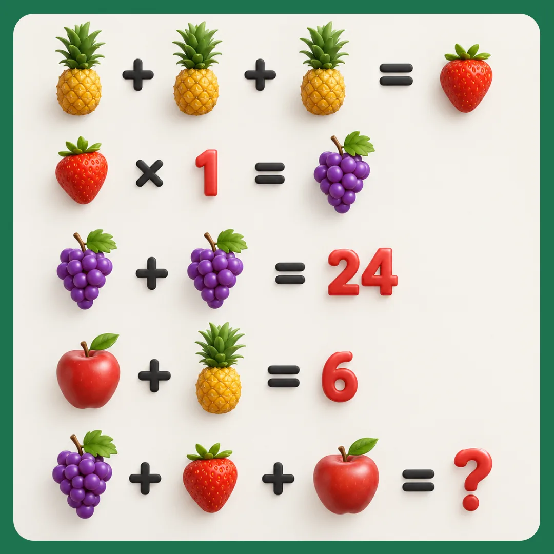 🤔 Снова ваша любимая математическая задачка.