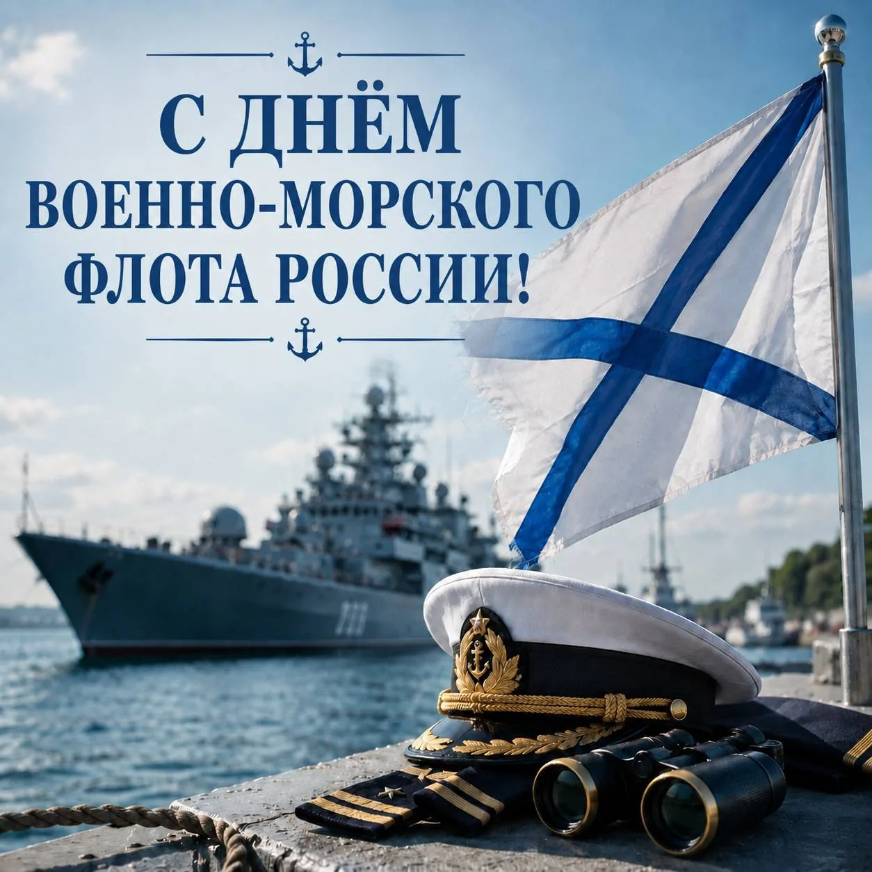 Сегодня в праздничном календаре знаменательная дата – свое 330-летие отмечает Военно-Морской Флот Ро