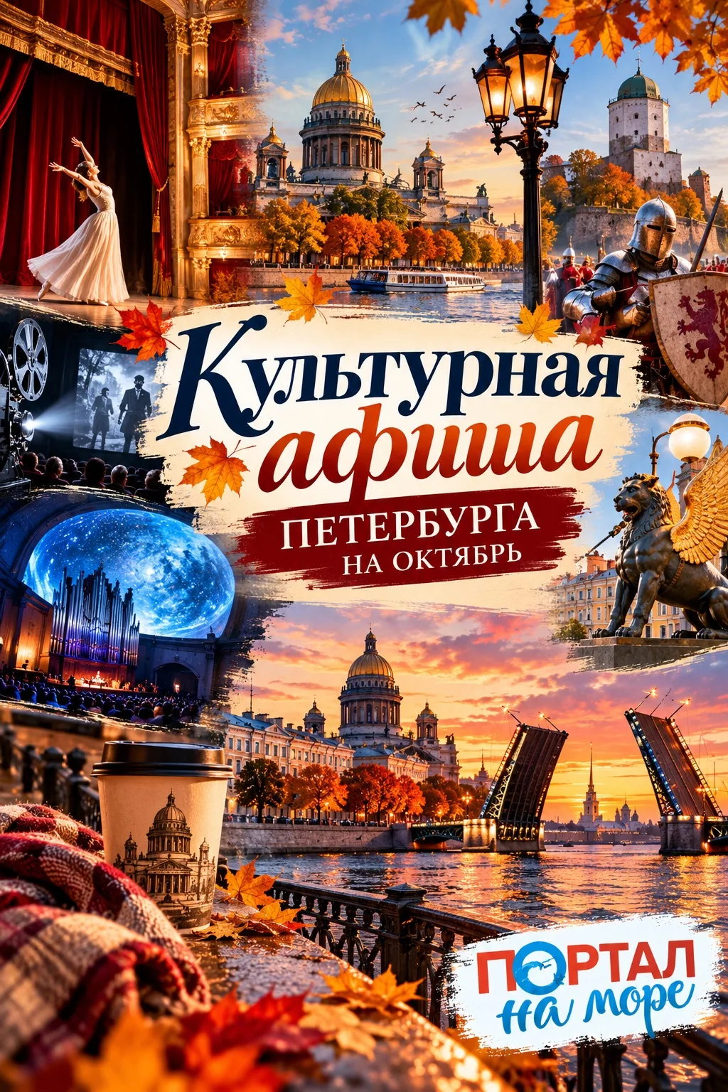 ☘️ Культурная афиша Петербурга на октябрь