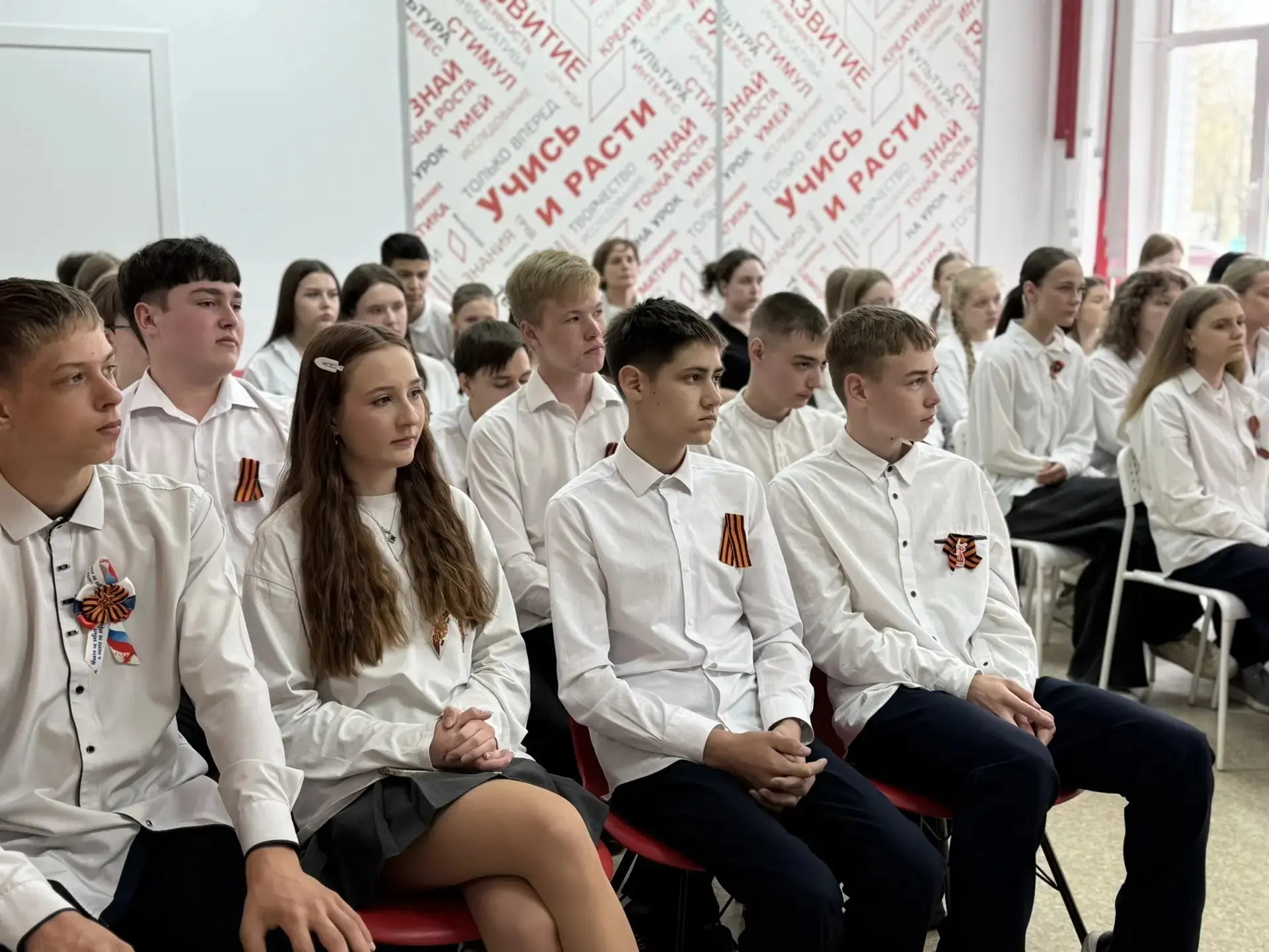 Встреча с Героями⭐  🔲В преддверии великого праздника – Дня Победы, в стенах нашего лицея прозвучали 