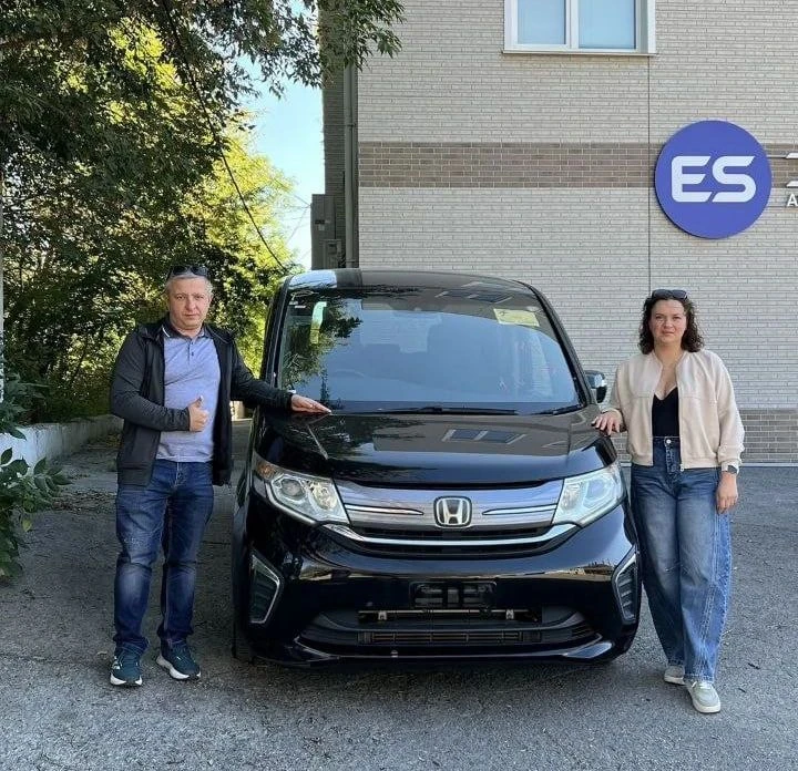 Привезли HONDA STEP WAGON для нашего клиента из Ханты-Мансийского автономного округа - ...