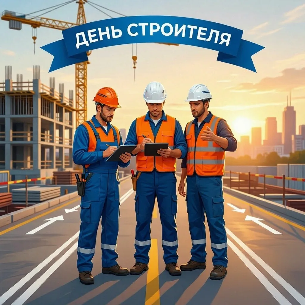 🏙️ С Днём строителя! 🏆