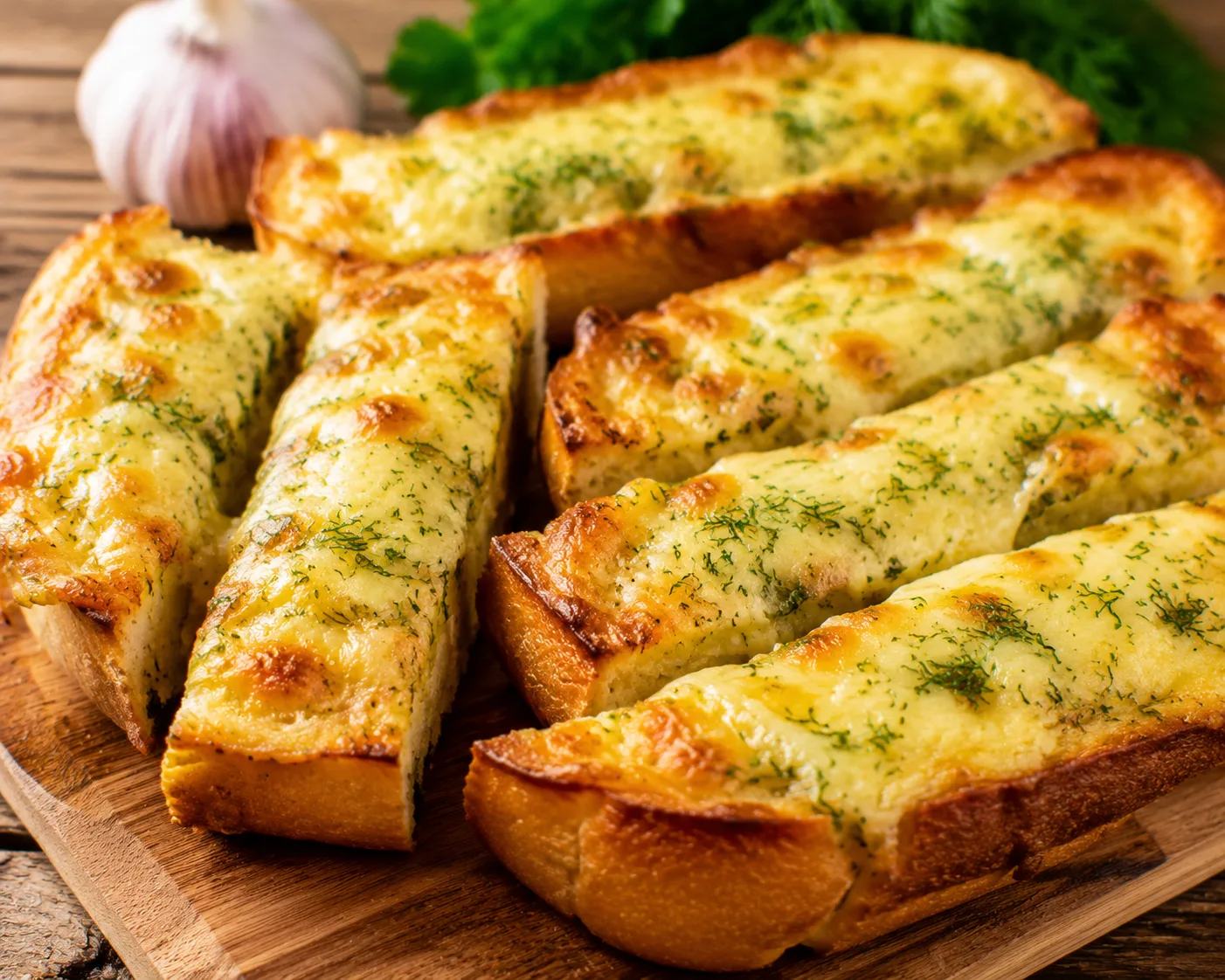 🧄 Гренки с чесноком и сыром — та самая закуска, которая исчезает со стола первой