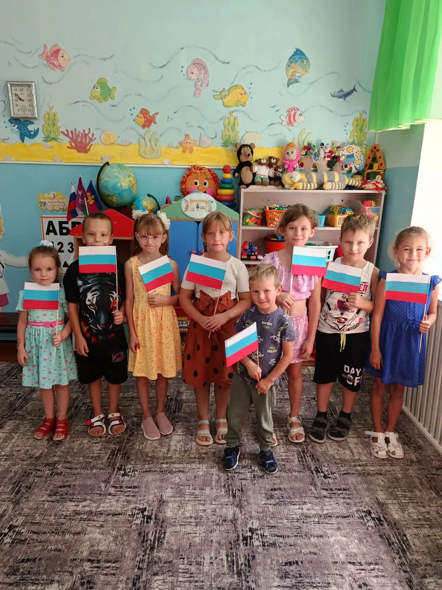 ✨ В преддверии Дня Государственного флага России, наши ребята своими руками сделали из ...