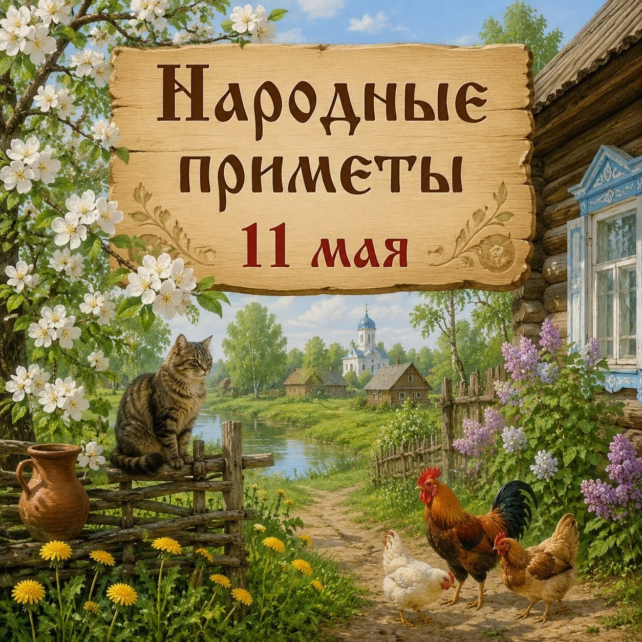 🌿 11 мая — Березосок: народные приметы 🌿  День, связанный с очищением, здоровьем и силой природы ✨ Н
