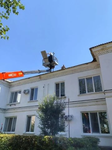 Управляющей организацией в Жирновске проведены работы по устранению причин проникновения атмосферных