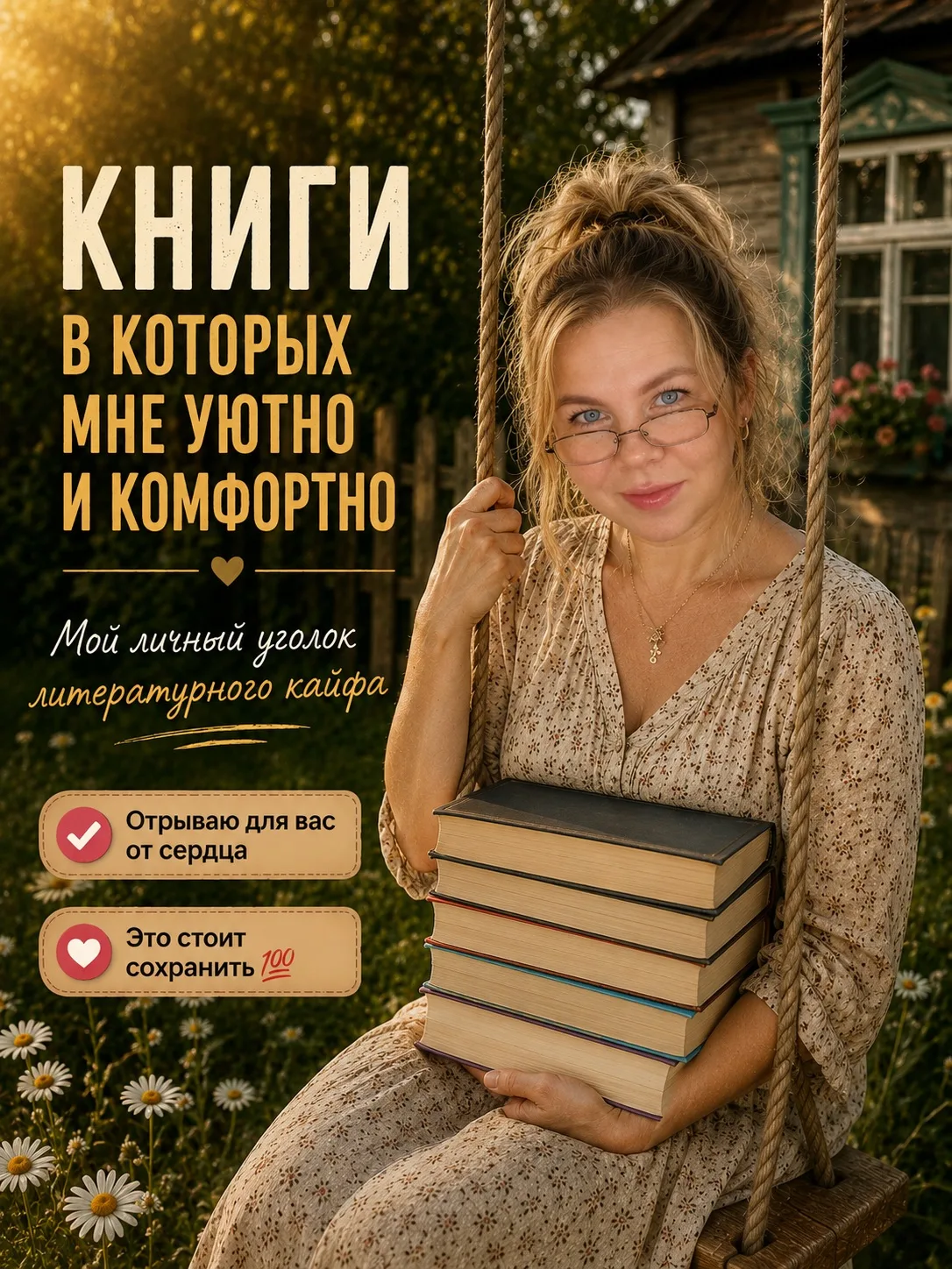 Делюсь книгами и авторами, с которыми мне комфортно. Эти произведения я могу открыть буквально на лю