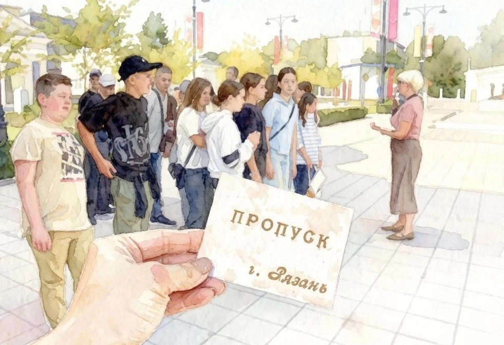 Экскурсия по Торговому городку 1956 года