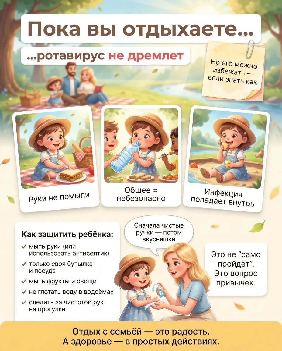 Скоро лето — время отдыха на природе!