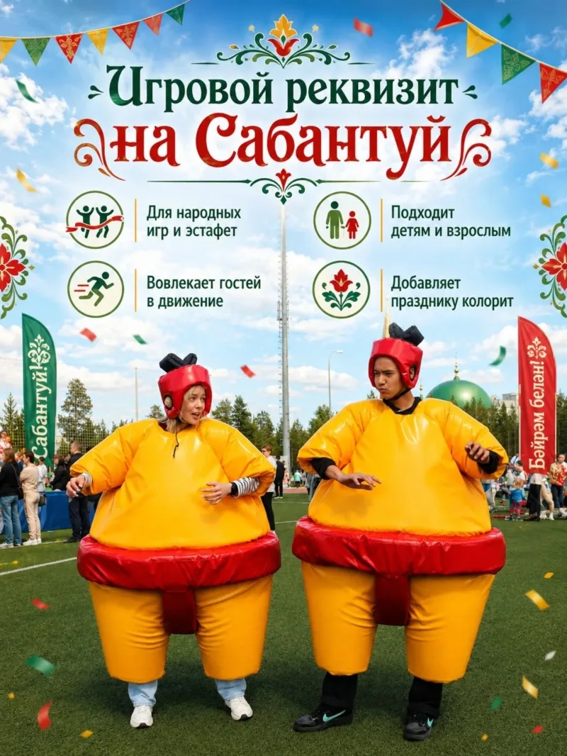 Сабантуй — праздник, на котором хочется не только посмотреть концерт, но и самим включи...