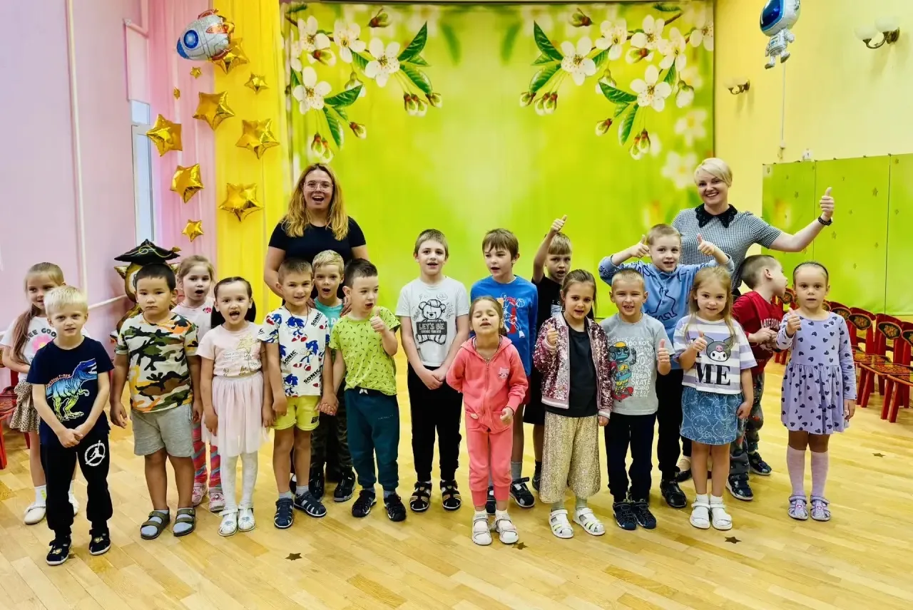 Бодрый понедельник в нашем детском саду!