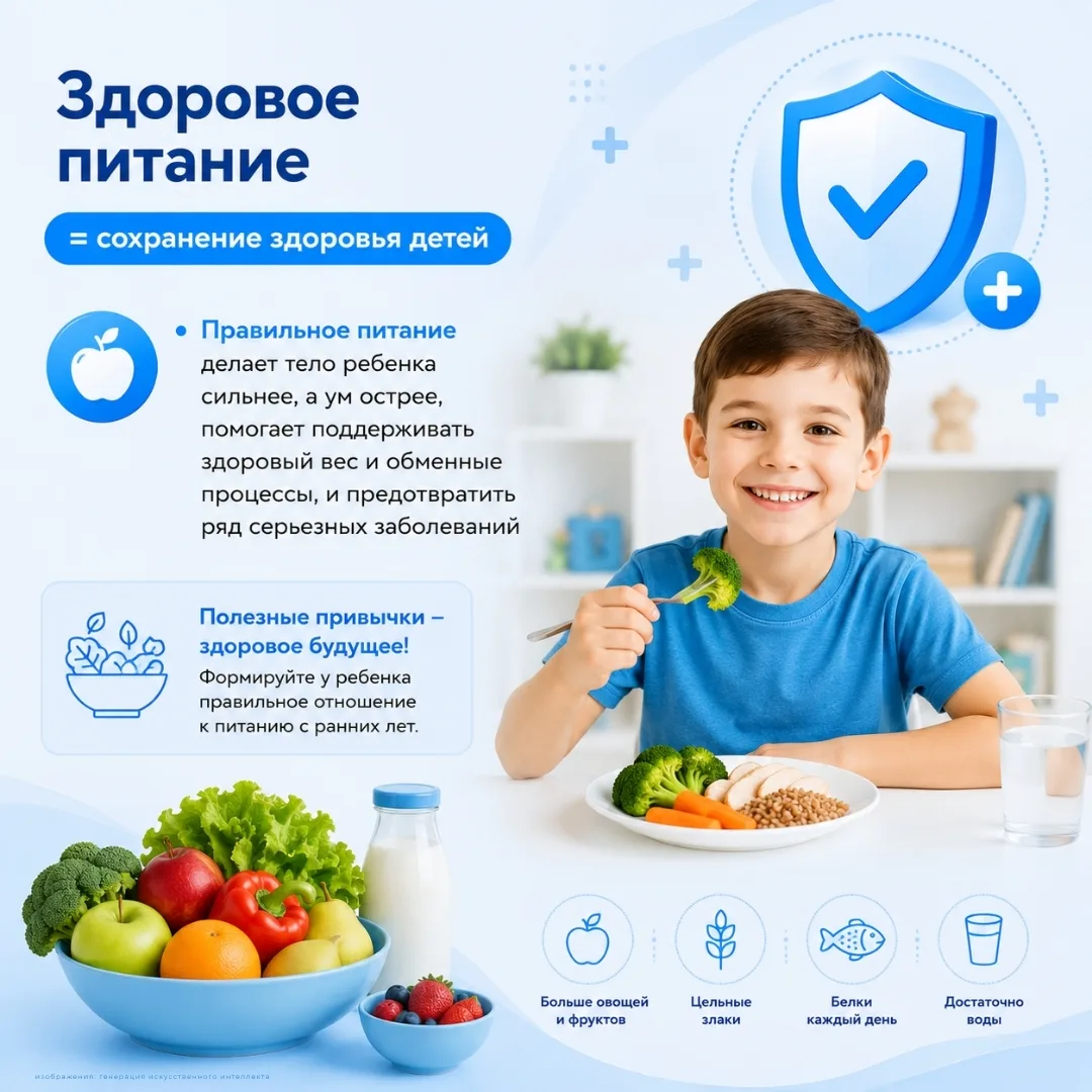 💊 C 1 по 7 июня проходит Неделя сохранения здоровья детей

Забота о здоровье детей начинается с про
