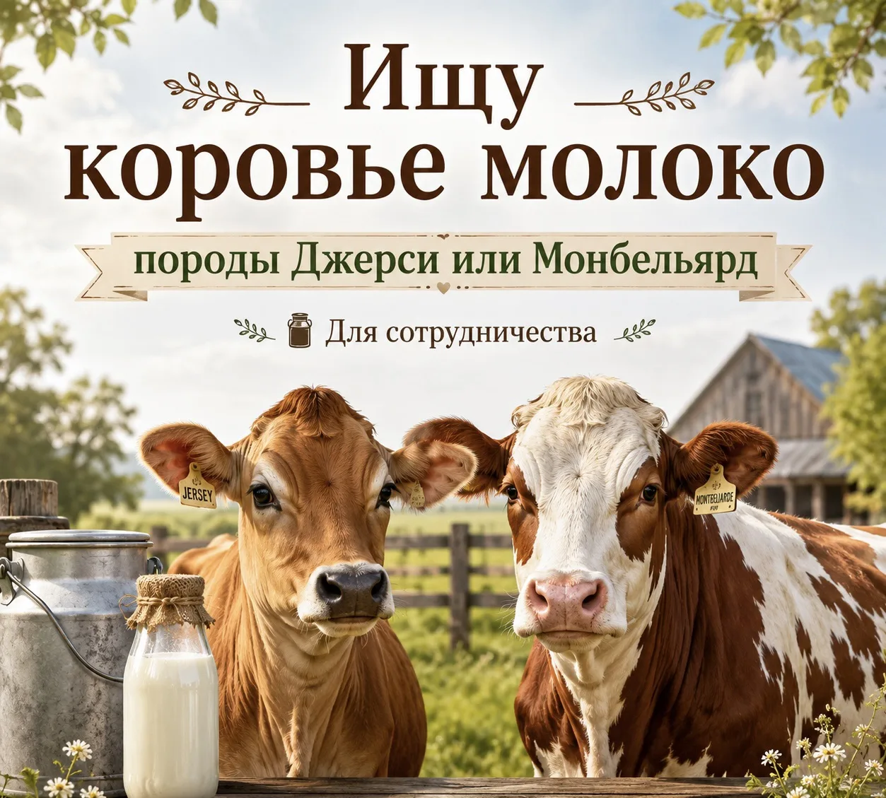 Не хватает молочка.