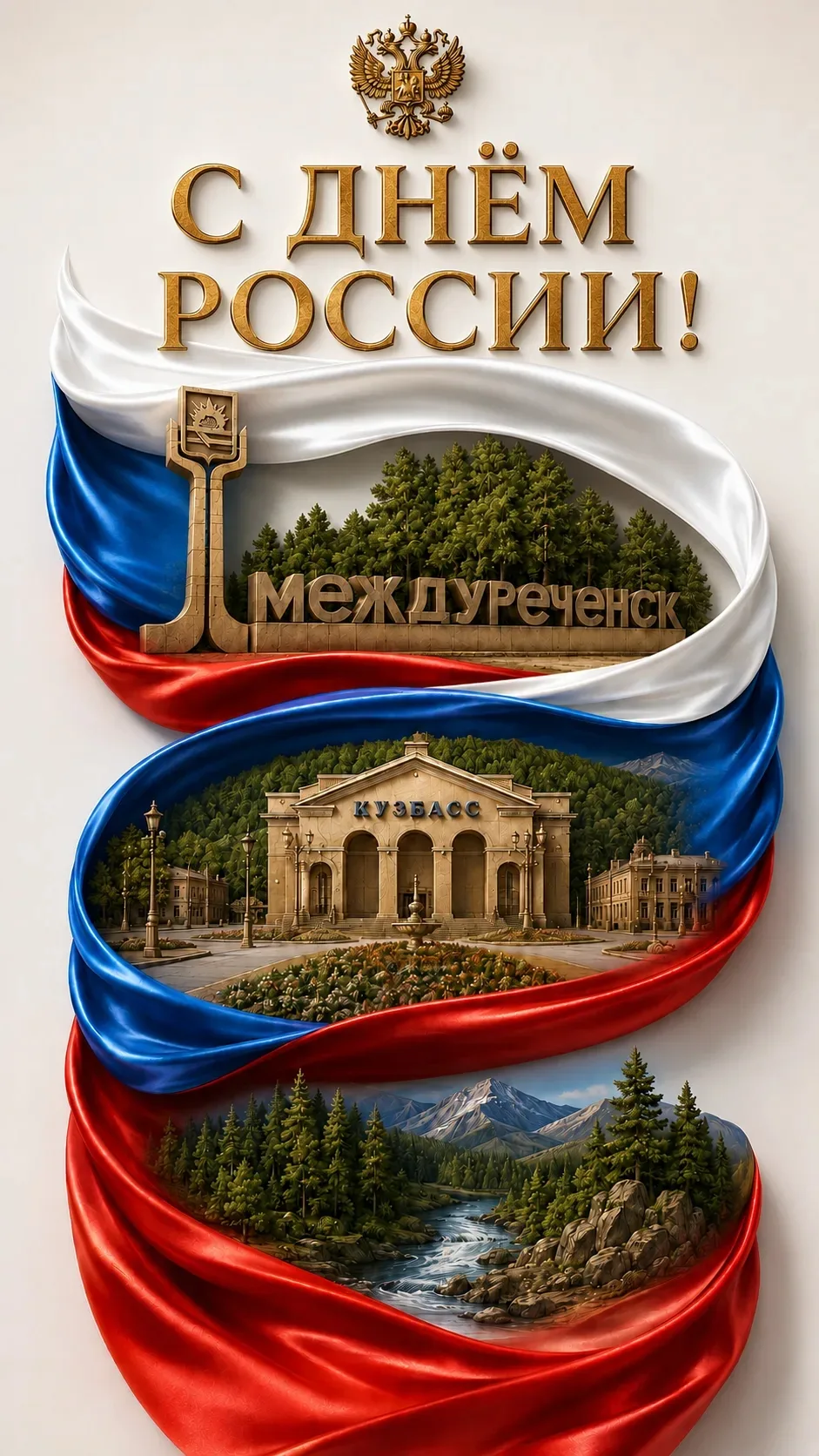 С Днём России, дорогие междуреченцы!

Уважаемые жители Междуреченска!

Примите самые искренние и сер