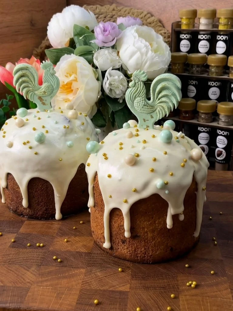 🧁 Творожные куличи