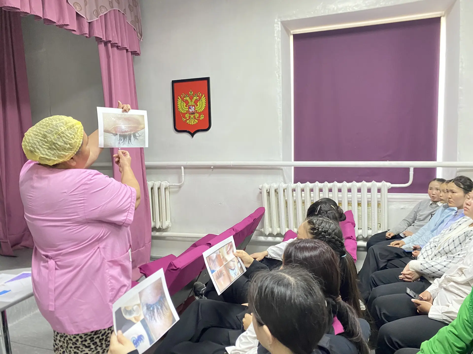 Фельдшер школы Саая Д.М. провела просветительское мероприятие. Целью данного мероприятия является ин