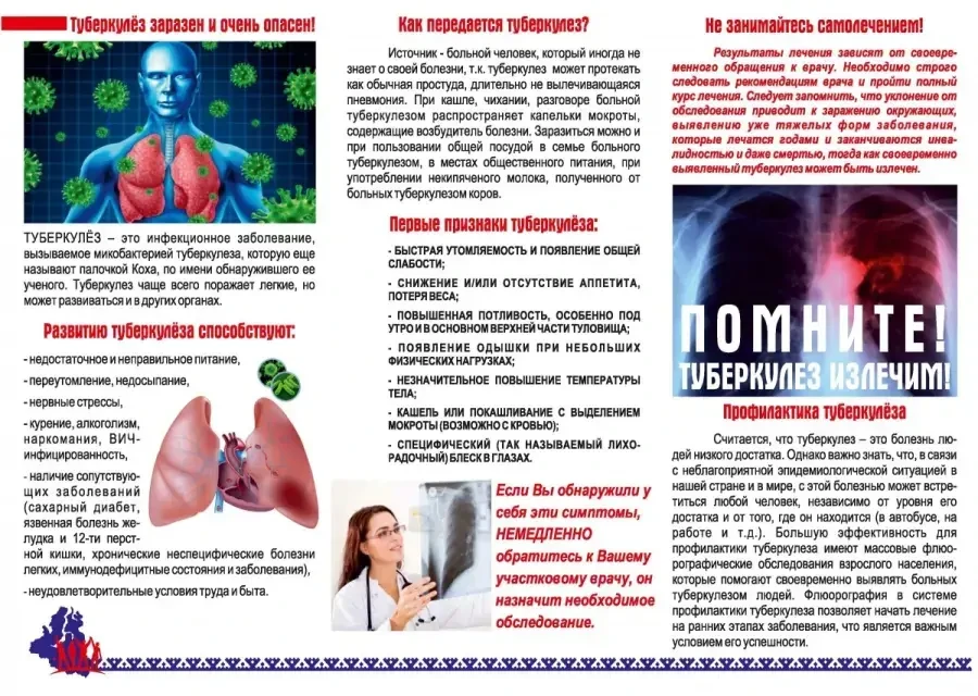 🏥📚 «Туберкулёз: как уберечься от заражения» — выставка в сельском клубе с. Охотское 📚🏥