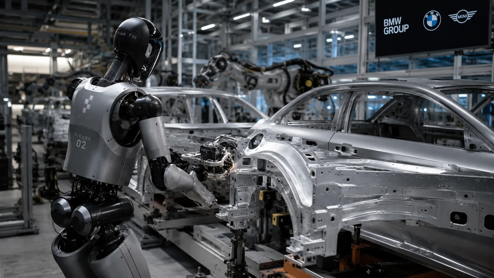 🤖 Figure 02 выходит на конвейер BMW