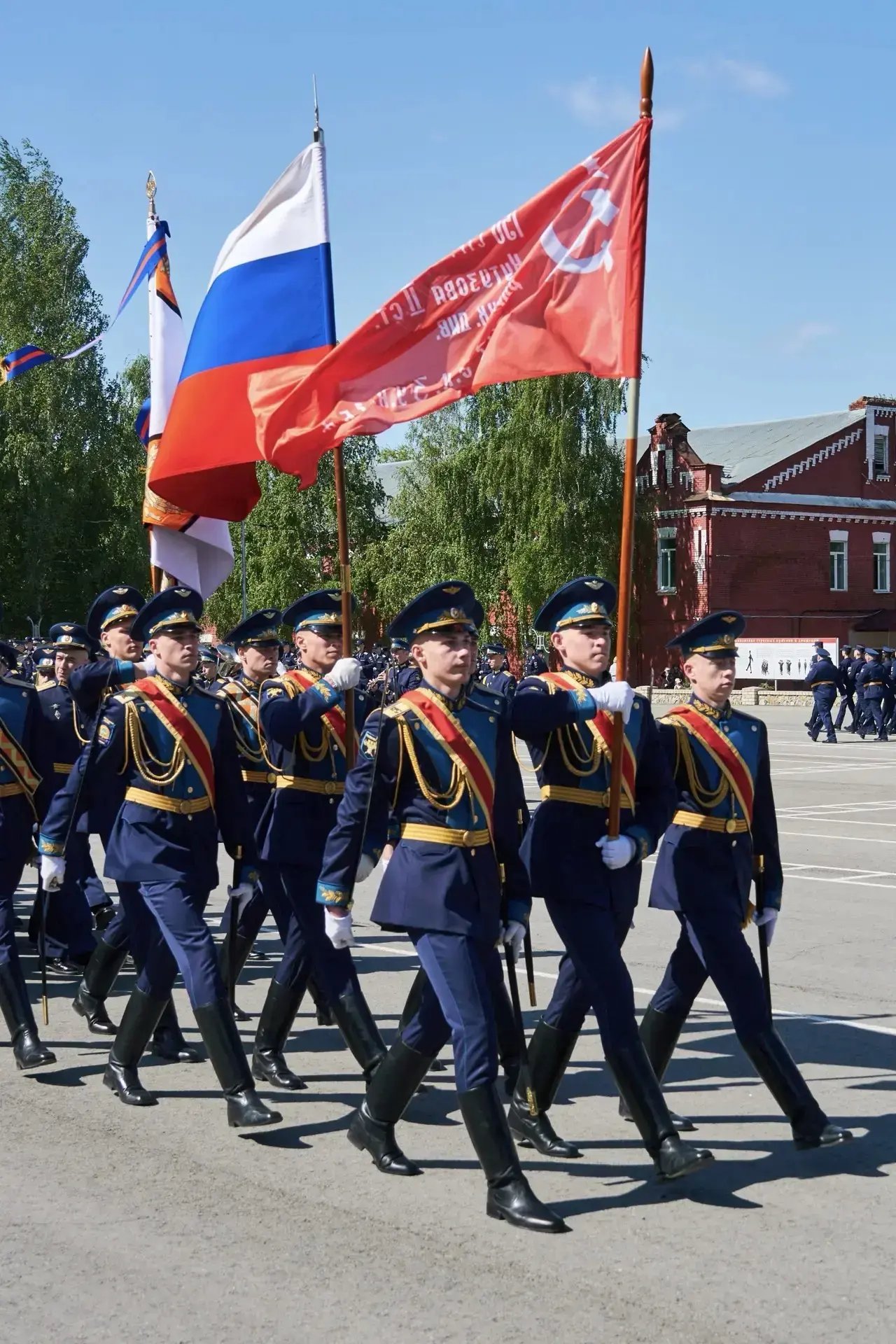 🇷🇺 Кадеты «Юный патриот» — участники Парада Победы!  9 мая на строевом плацу Сызранского высшего вое