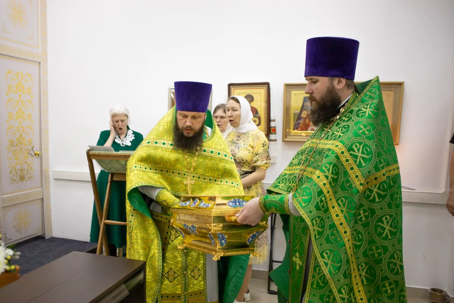 5 апреля в домовый храм Входа Господня в Иерусалим (мкр. Северный парк, ул. М. Цветаево...