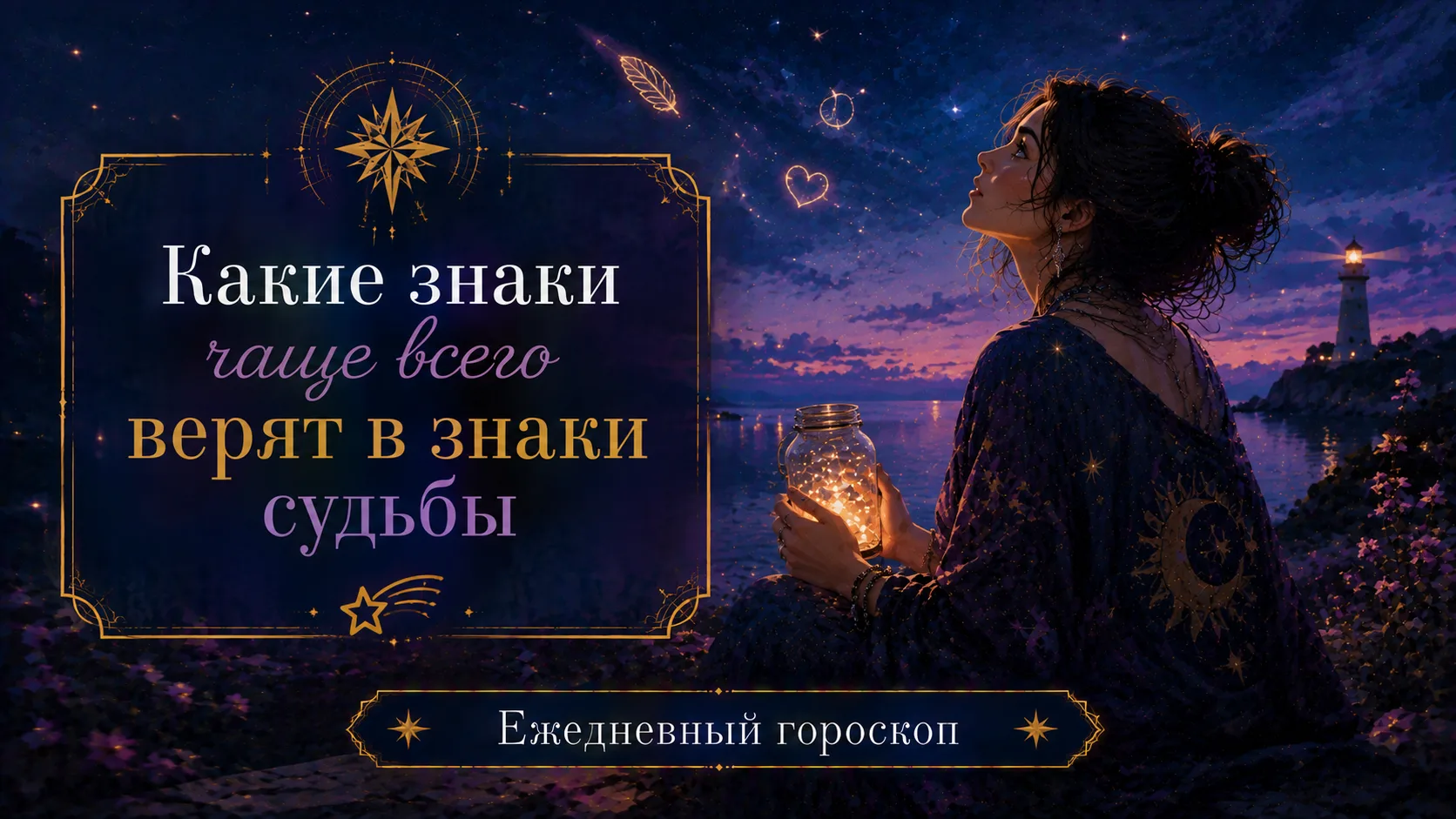 🔮 Какие знаки зодиака чаще всего верят в знаки судьбы